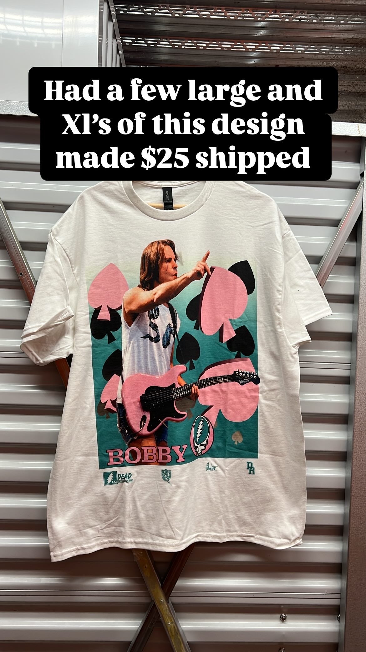 Bobby Weir “dead sportswear” tshirt