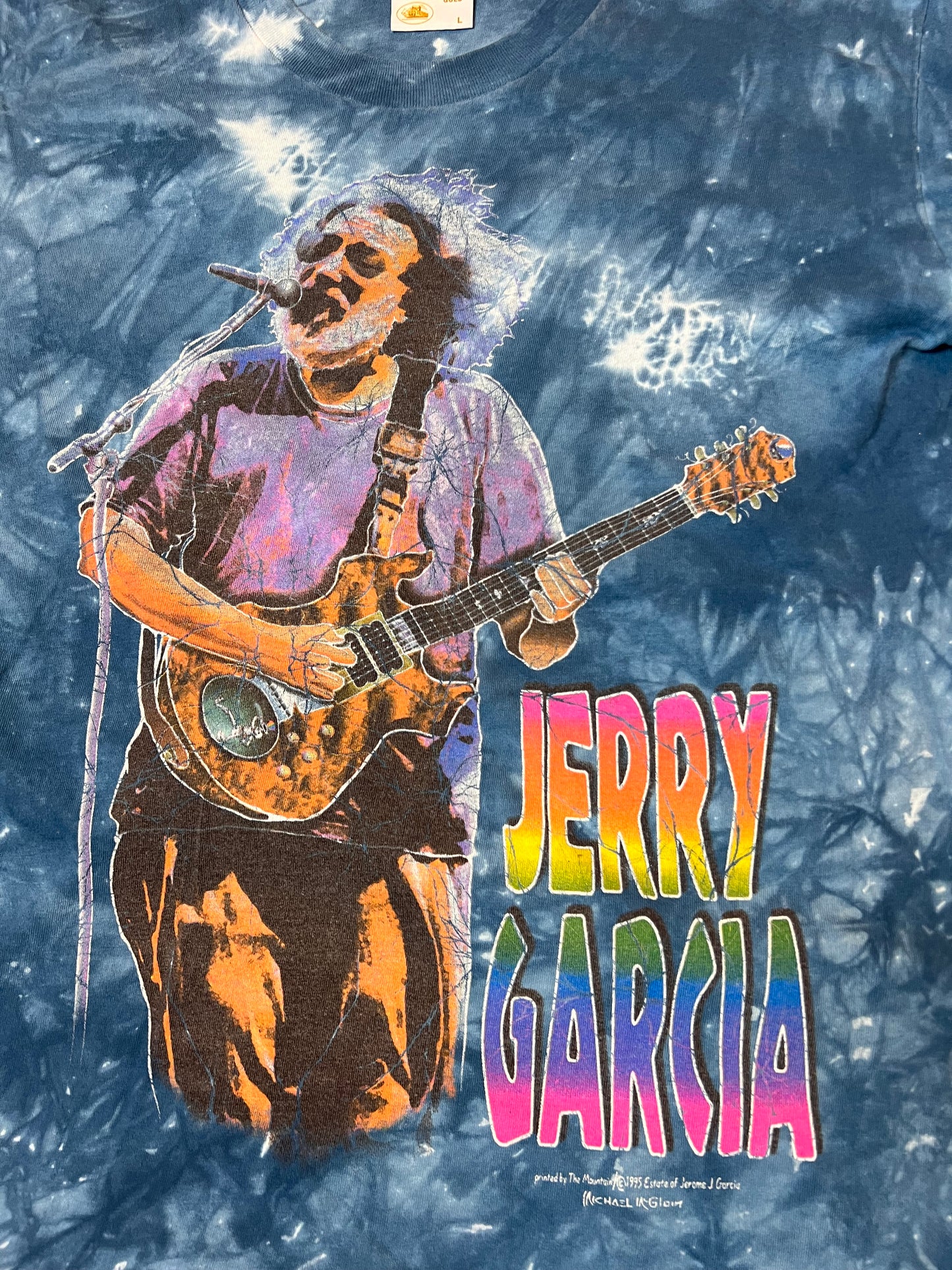 Vintage Jerry Garcia Tshirt (Large)