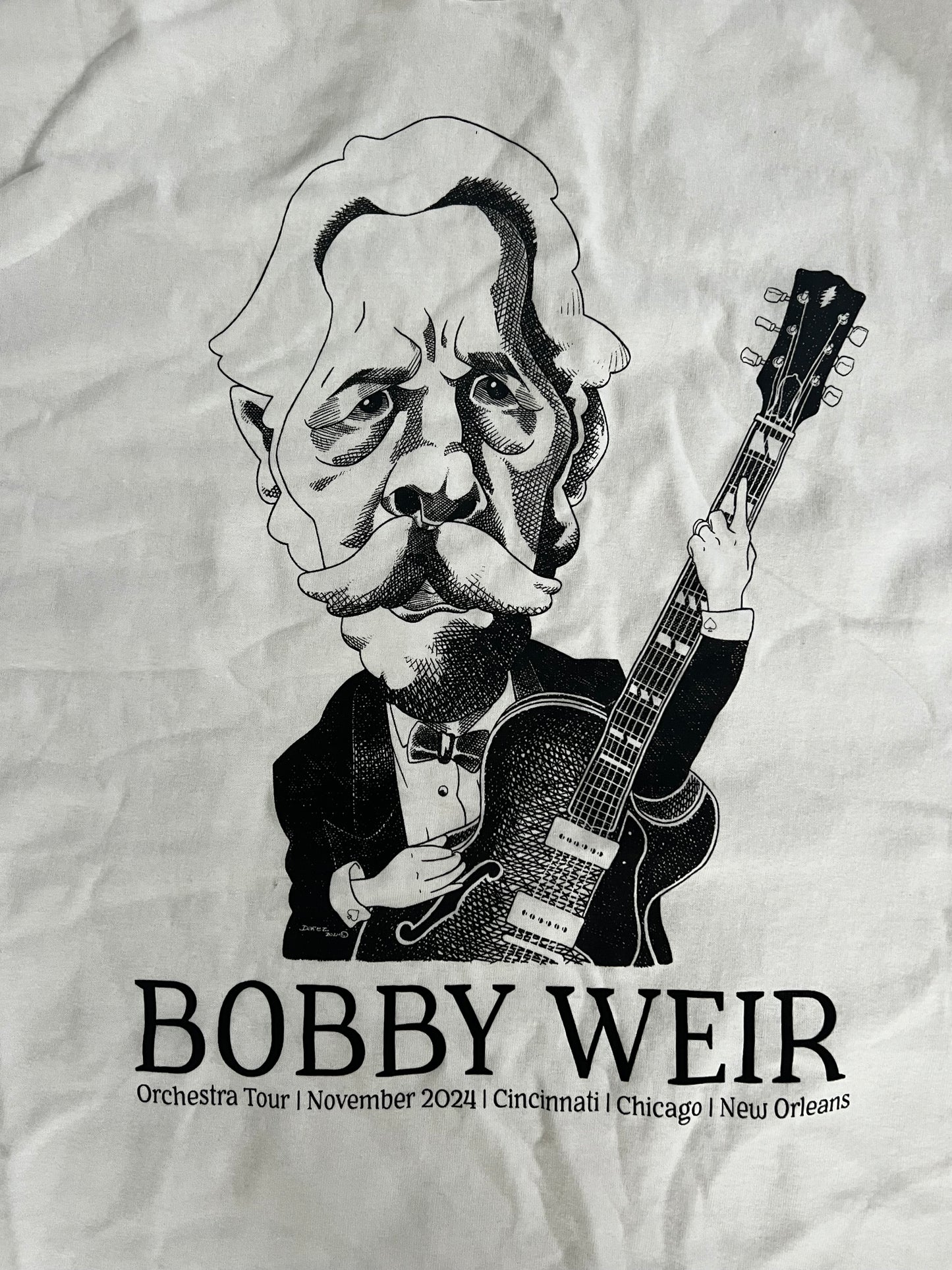 Bobby weir orchestra tour short sleeve shirt
