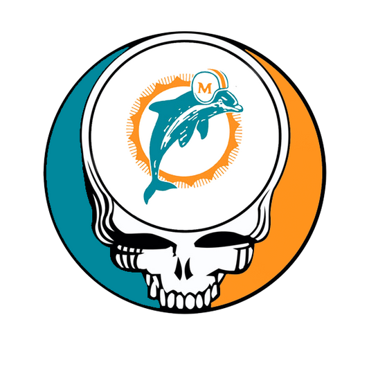 Dolphins Dead Sticker