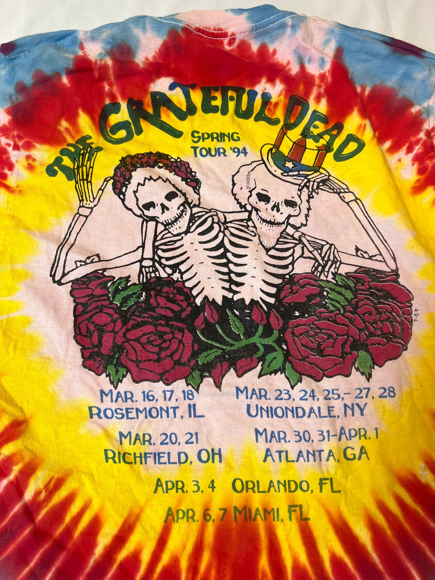 Vintage Grateful Dead Spring ‘94 Tshirt (Large)