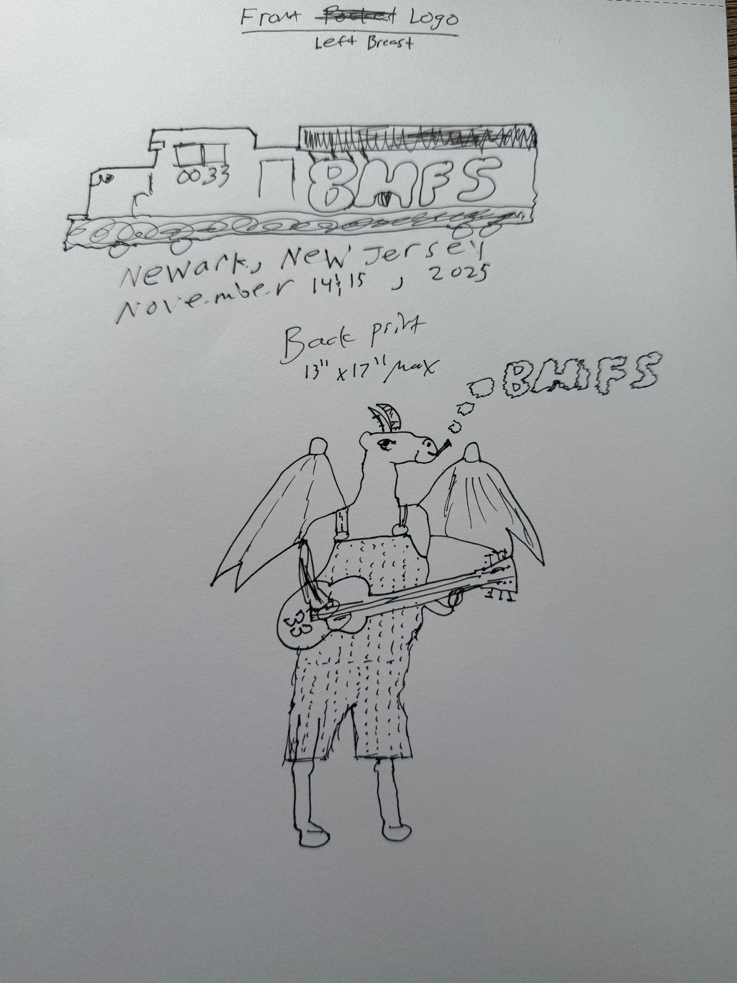 BMFS Newark T (Comfort Colors Long Sleeve)