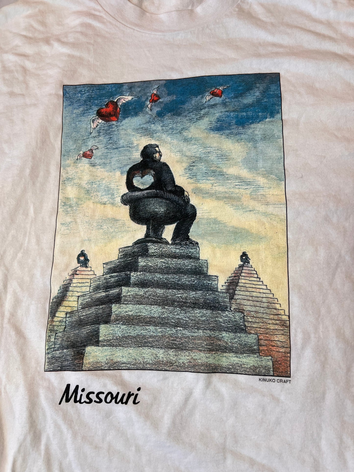 Vintage playboy Art Missouri Tshirt (XL)