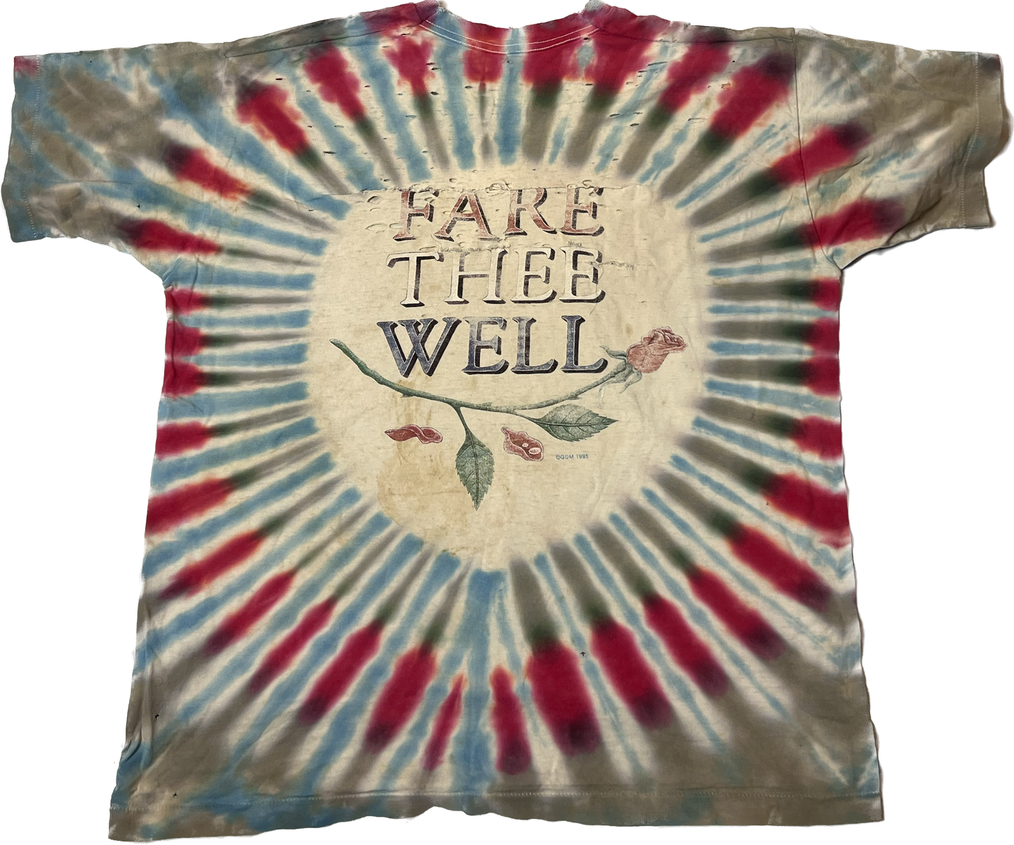 Vintage Grateful Fead “Fare Thee Well” JG Memorial Tshirt (L)