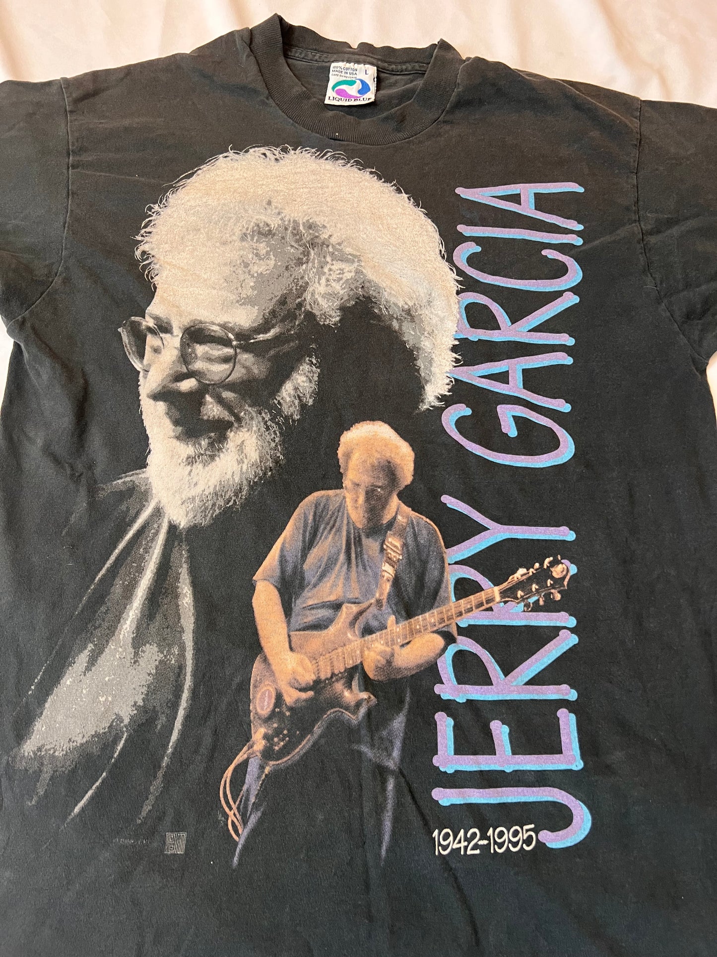 Vintage Jerry Garcia Tshirt (Large)