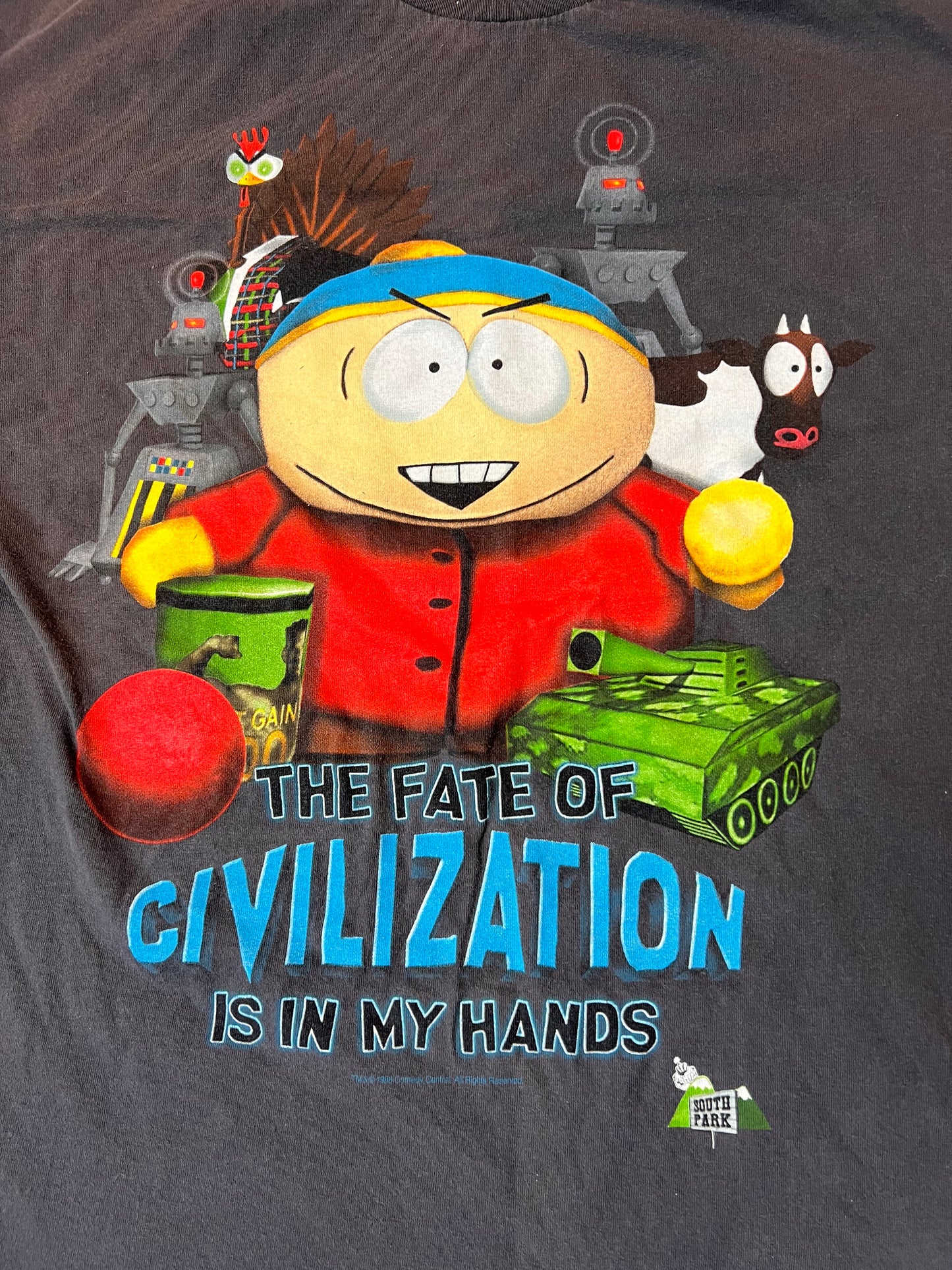 Vintage South Park Cartman Tshirt (L/XL)