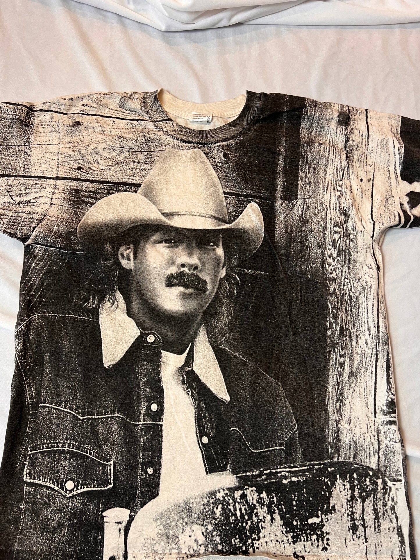 Vintage Alan Jackson AOP Tshirt (L/XL)