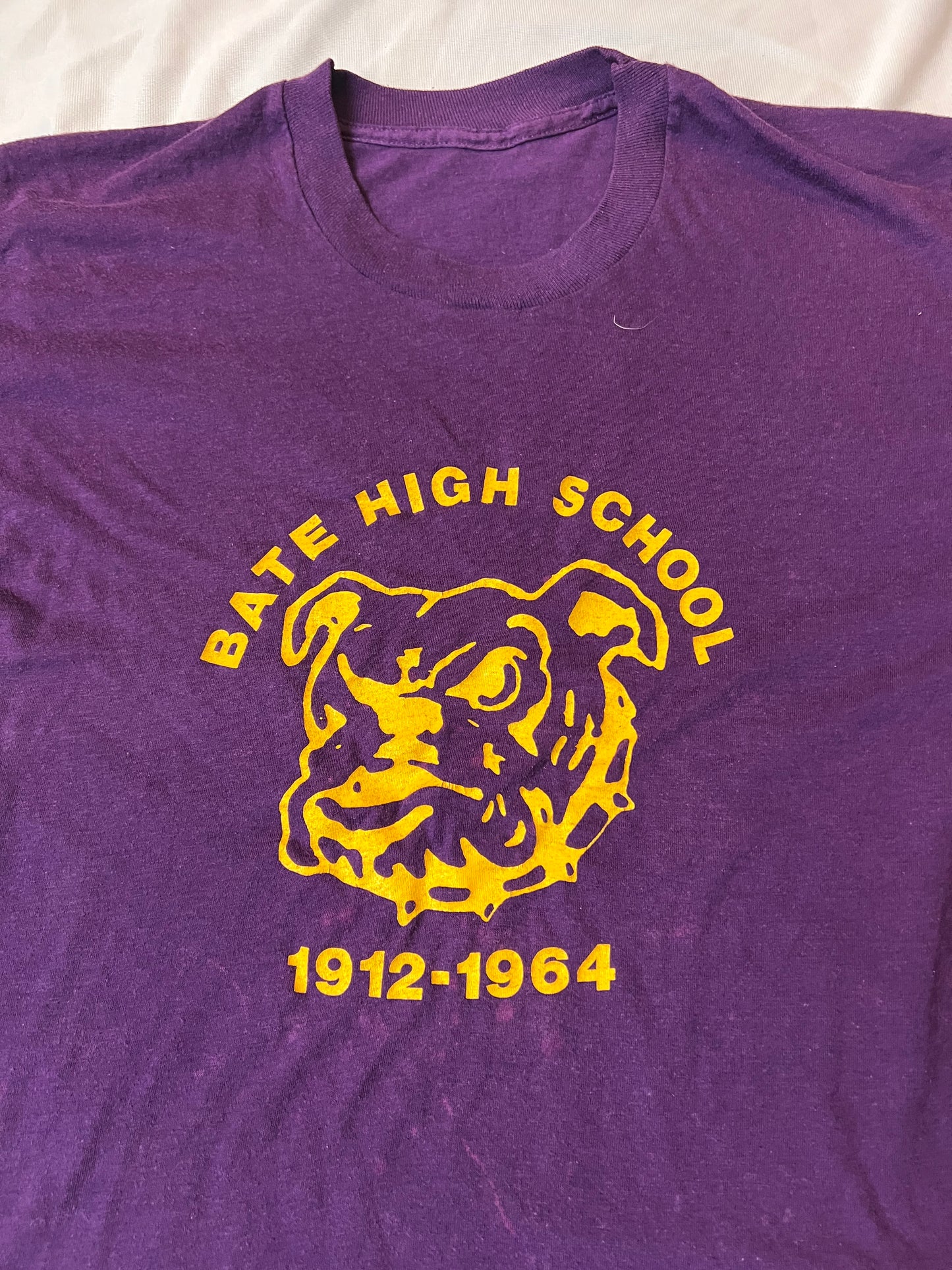 True Vintage Bate High School Tshirt (Small)