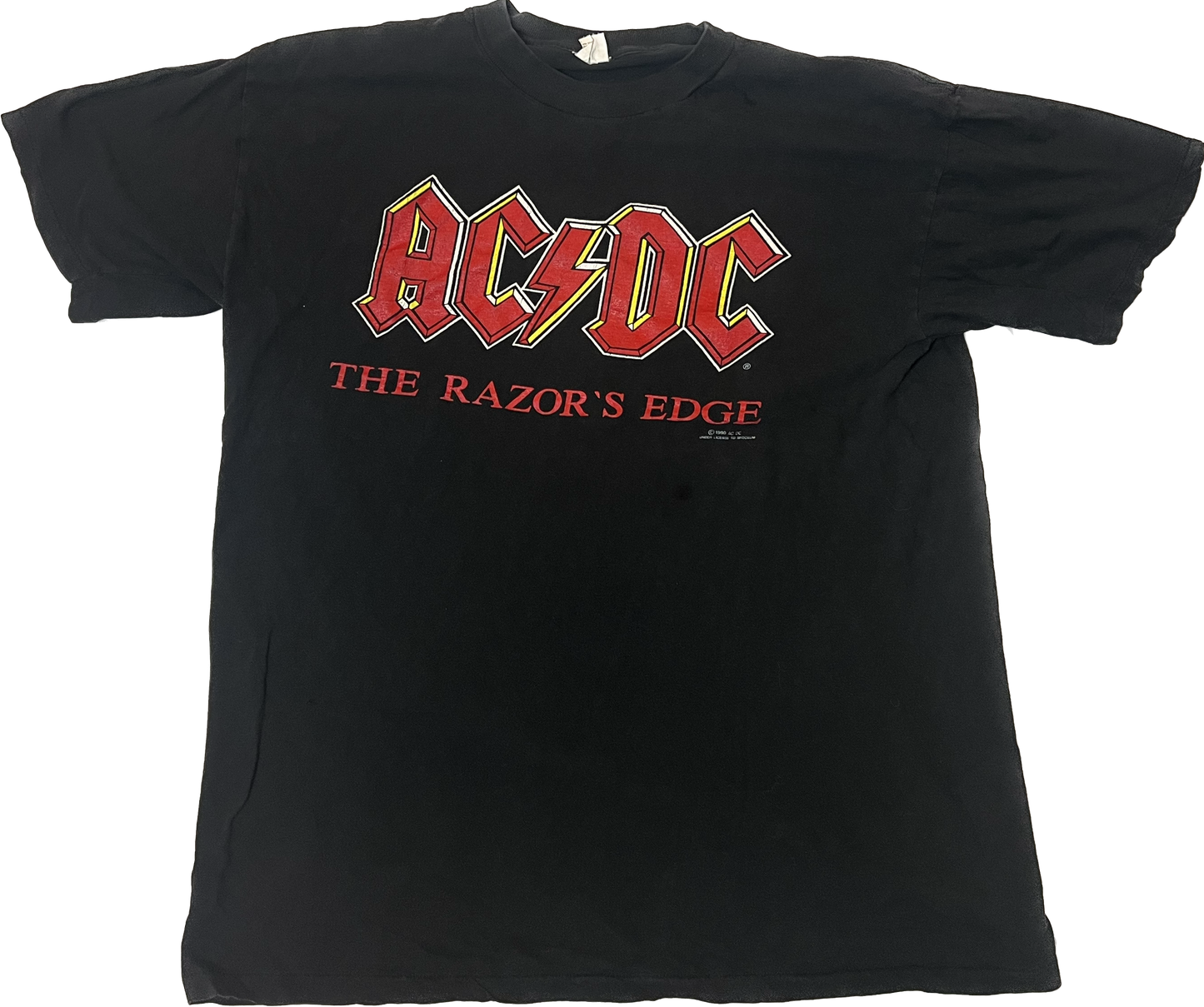 Vintage AC/DC “razor’s edge” Tshirt (Large)