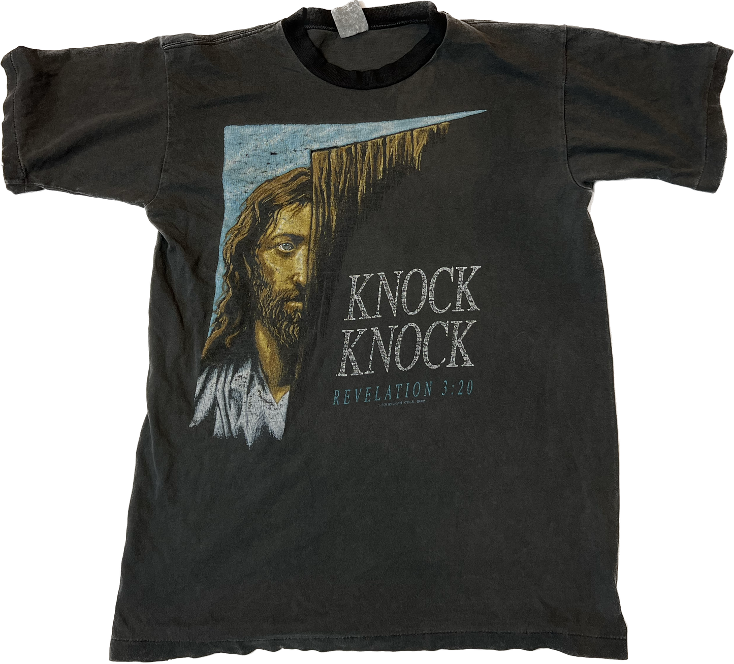 Vintage “Knock Knock” Jesus T (XS)