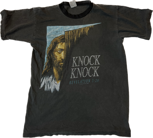 Vintage “Knock Knock” Jesus T (XS)