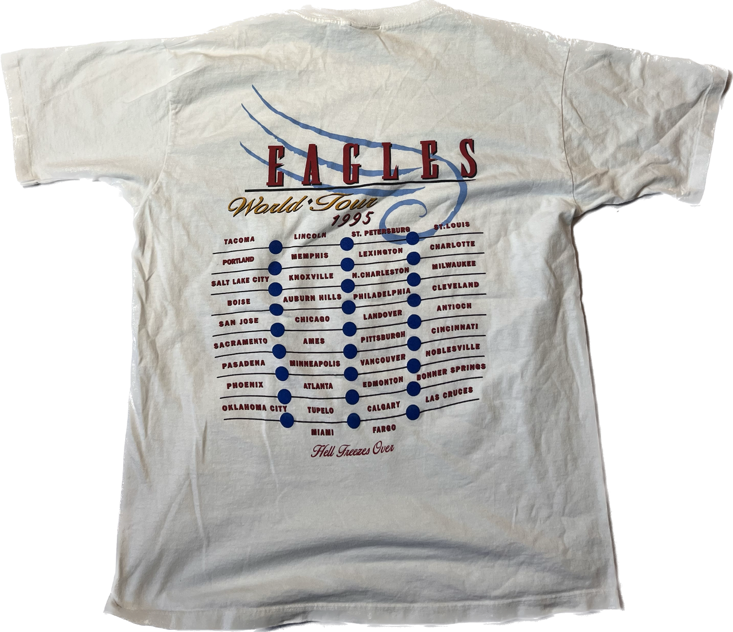 Vintage Eagles “Hell Freezes Over” ‘95 Tshirt (Large)