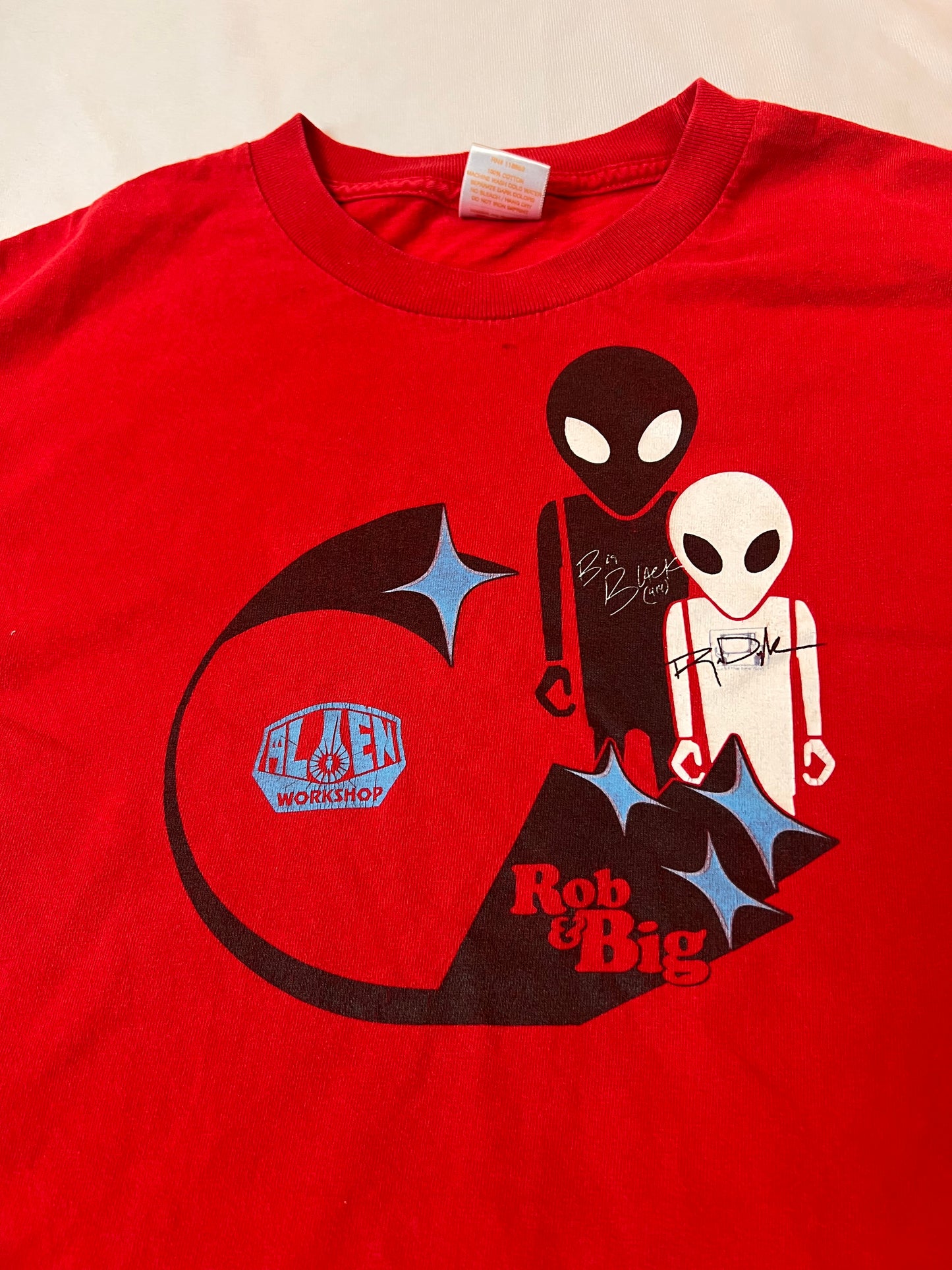 Y2K Rob & Big Alien Workshop Tshirt (Large)