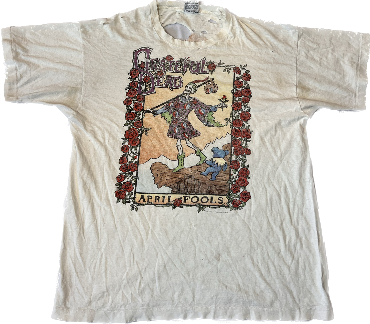 Vintage Grateful Dead April Fools ‘93 Tshirt (XL)