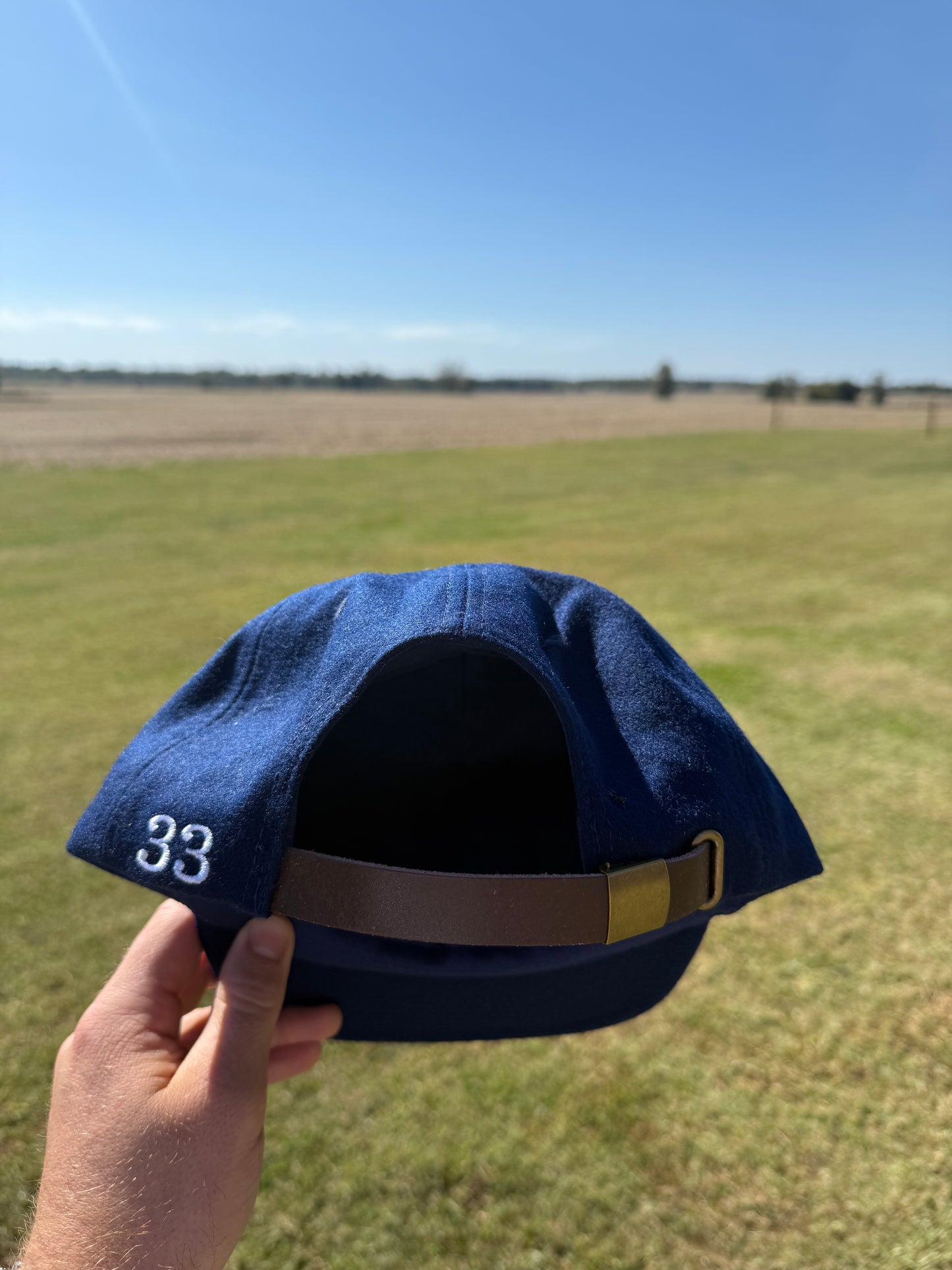BMFS Navy Script Hat