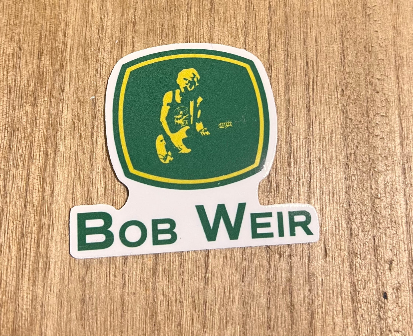 Bob Weir John Deere Sticker