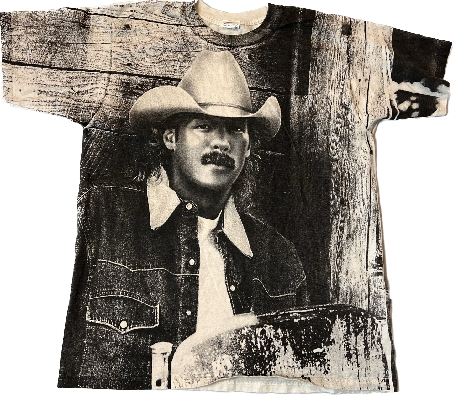 Vintage Alan Jackson AOP Tshirt (L/XL)