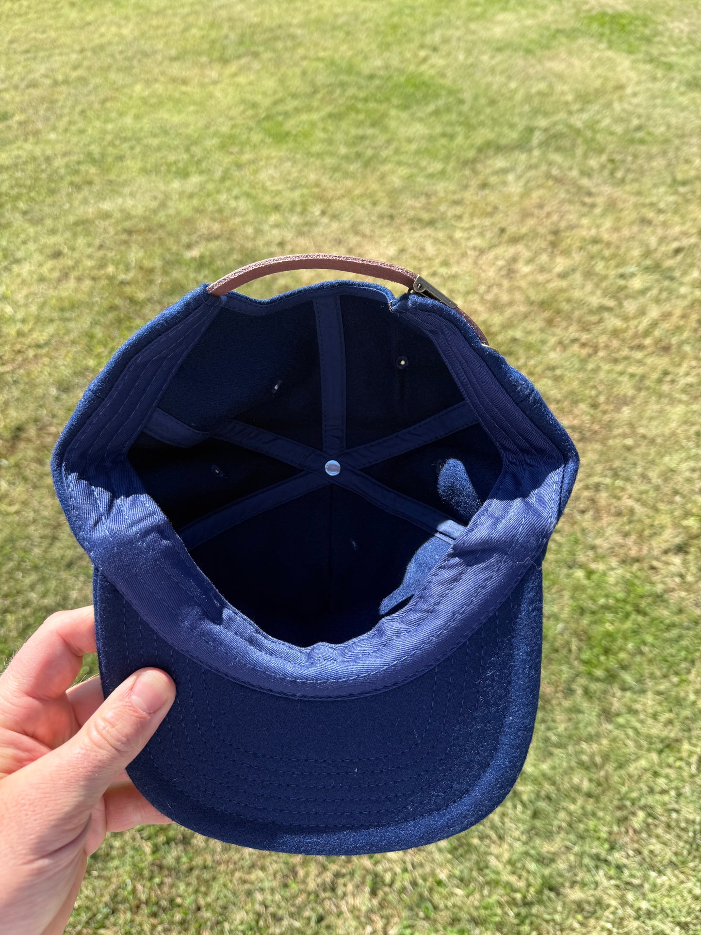 BMFS Navy Script Hat