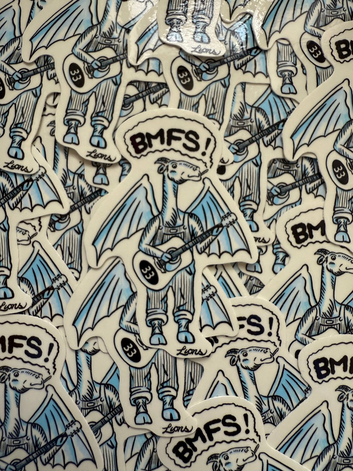 BMFS Jersey Devil Sticker Pack