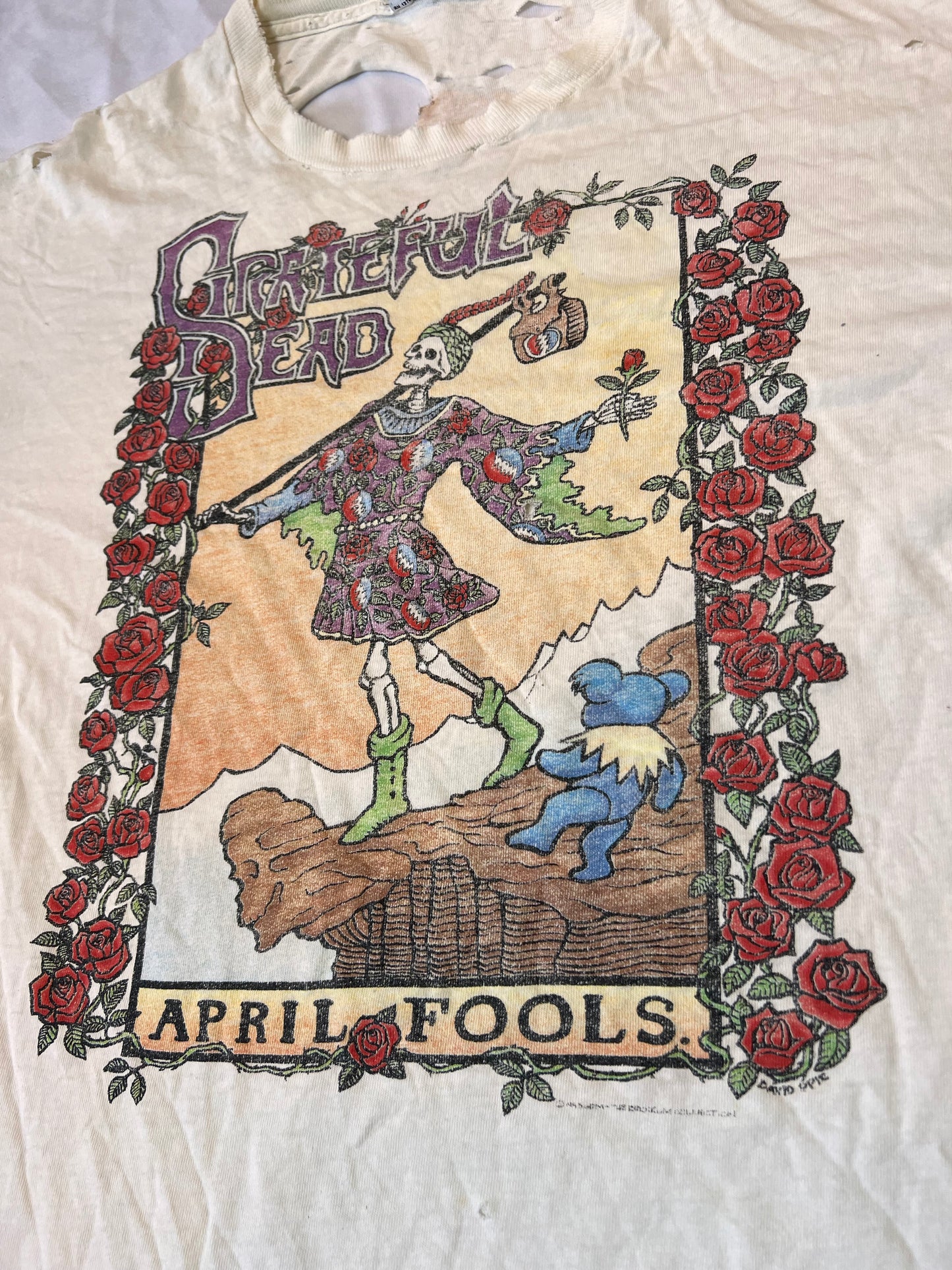 Vintage Grateful Dead April Fools ‘93 Tshirt (XL)