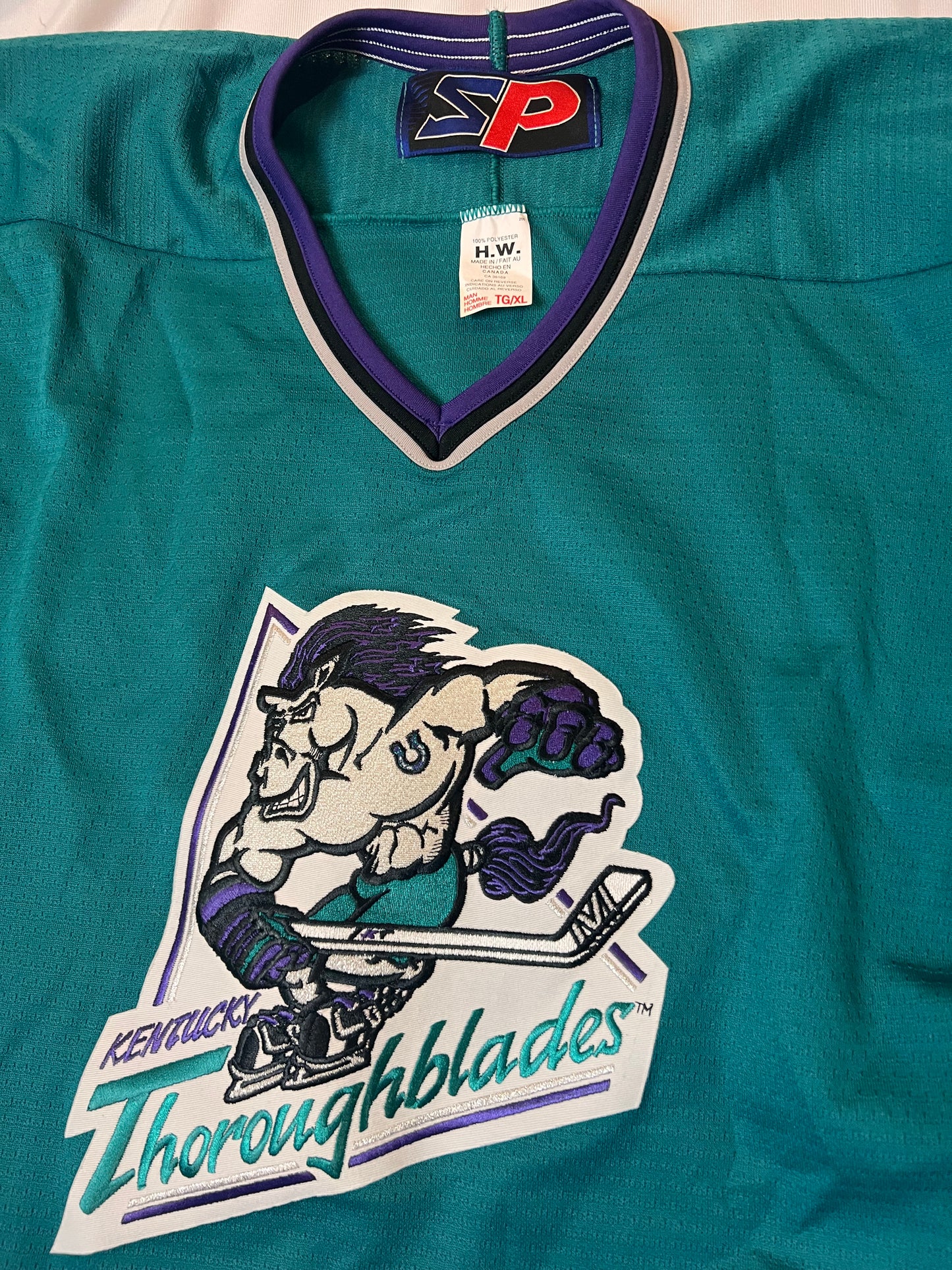 Vintage Kentucky Thoroughblades Teal Jersey (XL)