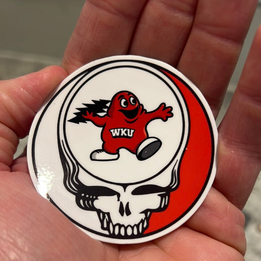 WKU Dead Sticker