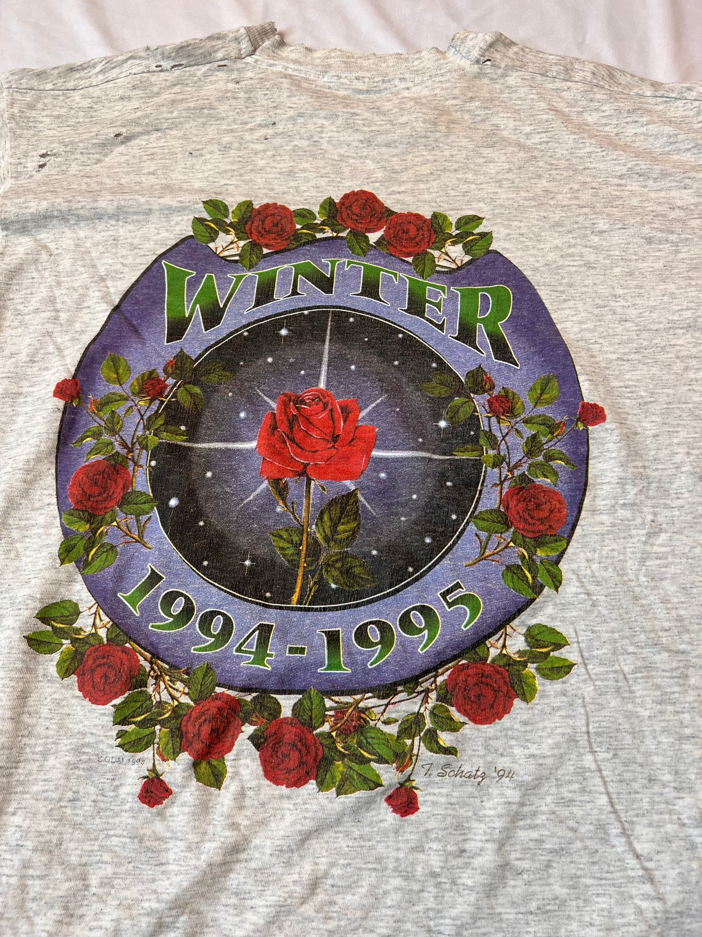 Vintage Grateful Dead Winter Tour ‘94-‘95 shirt (XL thrashed)