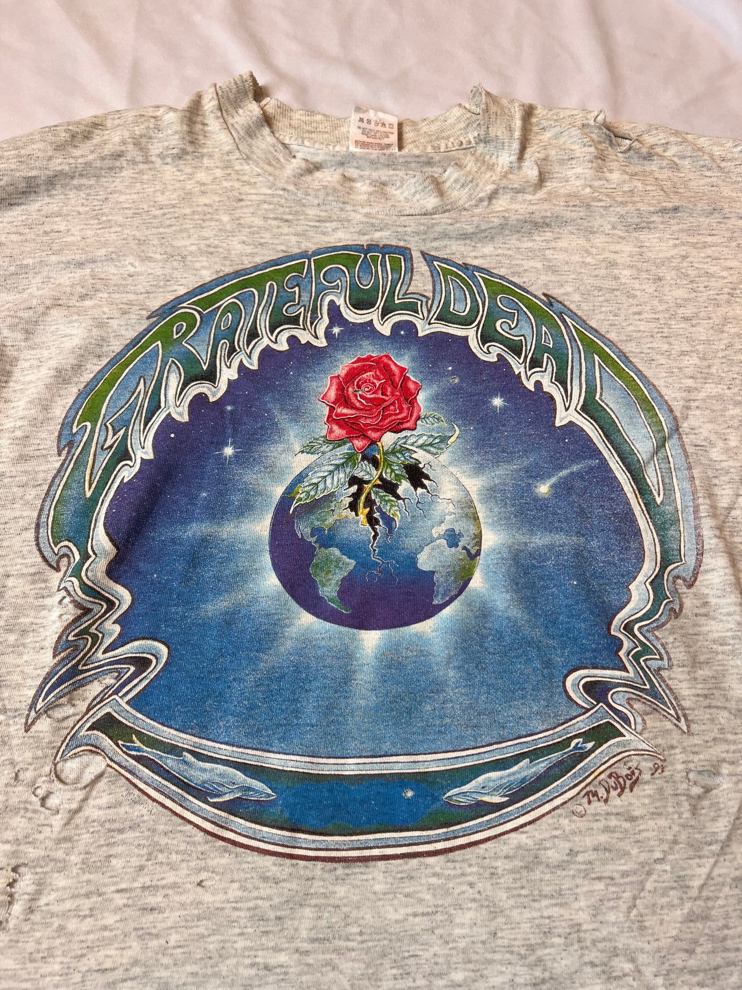 Vintage Grateful Dead Winter Tour ‘94-‘95 shirt (XL thrashed)