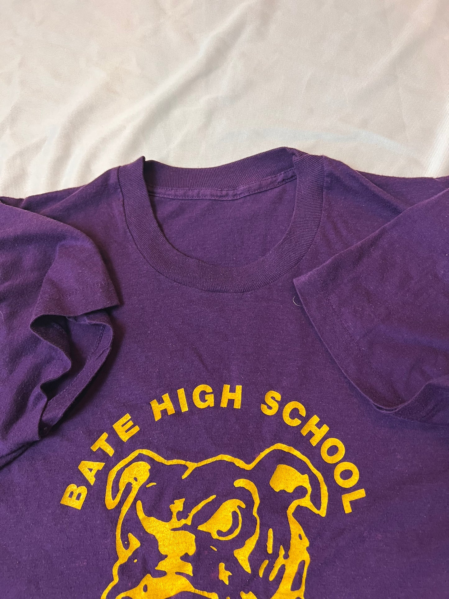 True Vintage Bate High School Tshirt (Small)