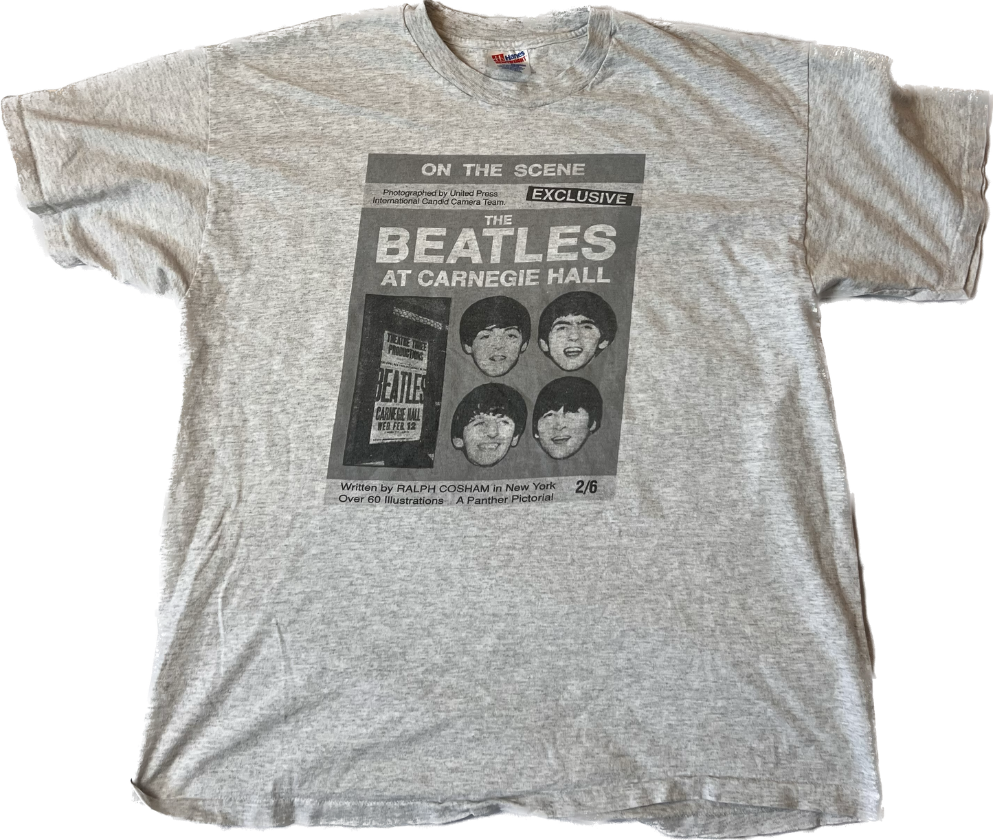 Vintage Beatles Carnegie Hall Tshirt (Large/XL)