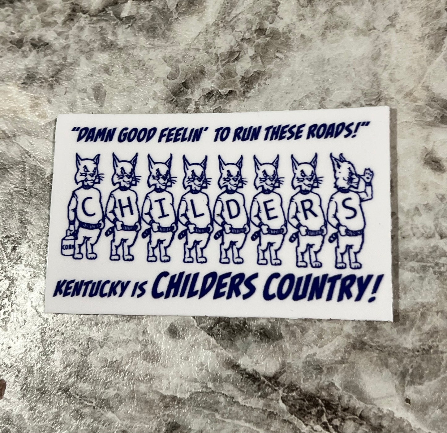 Tyler Childers Kentucky Wildcats Sticker