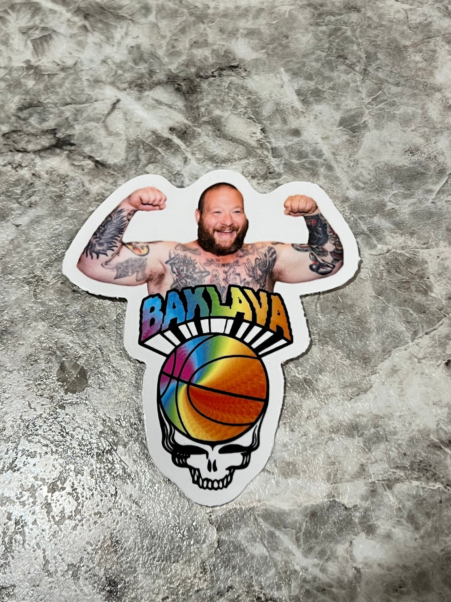 Action Bronson Baklava Dead Sticker